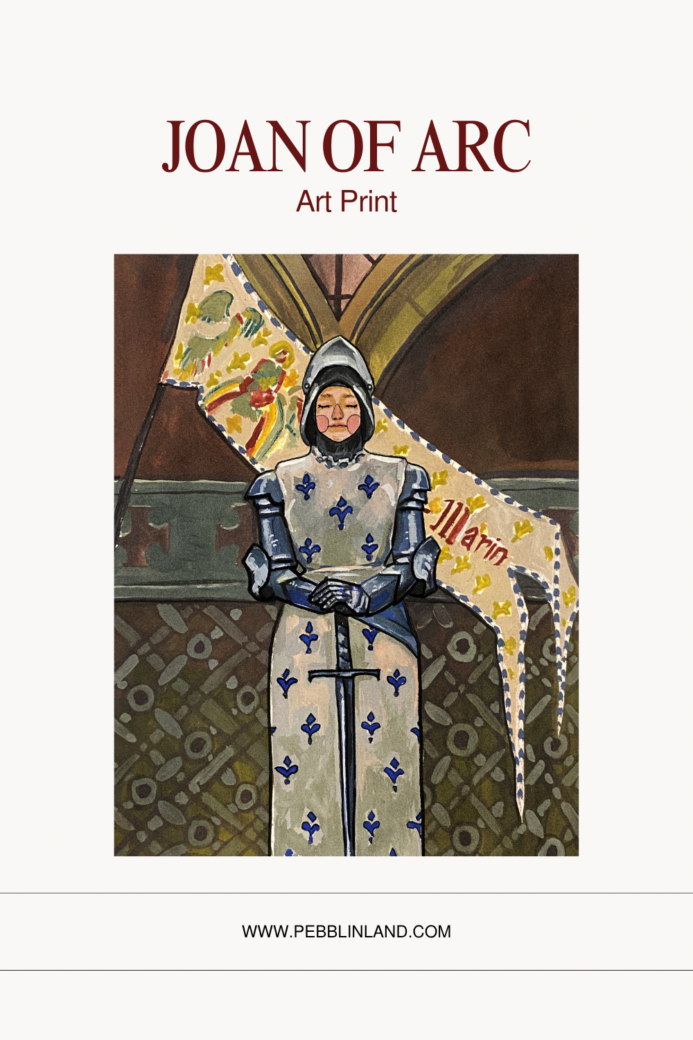 Saint Joan of Arc Print